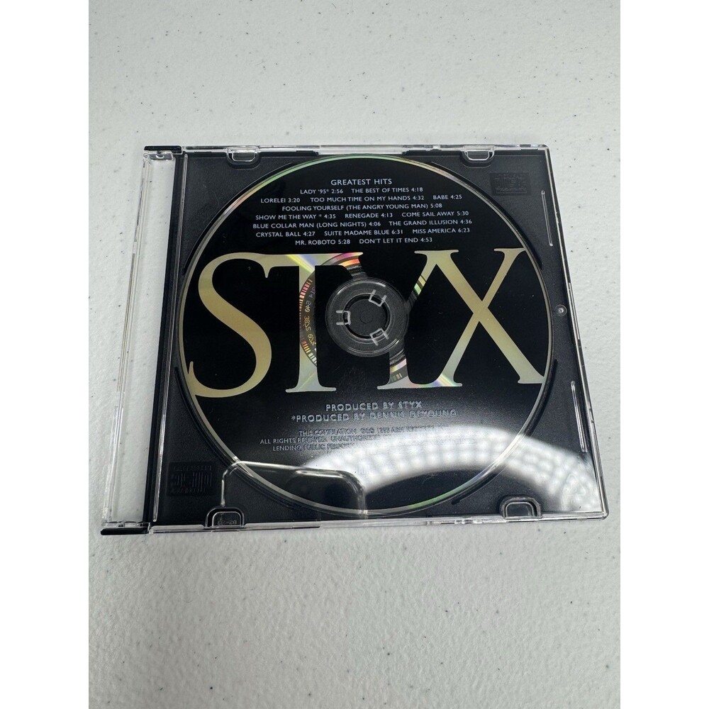 Styx: Greatest Hits - CD ONLY IN GOOD CONDITION!!!